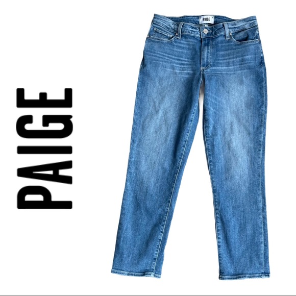PAIGE Denim - PAIGE Brigitte Boyfriend cropped Jeans 27